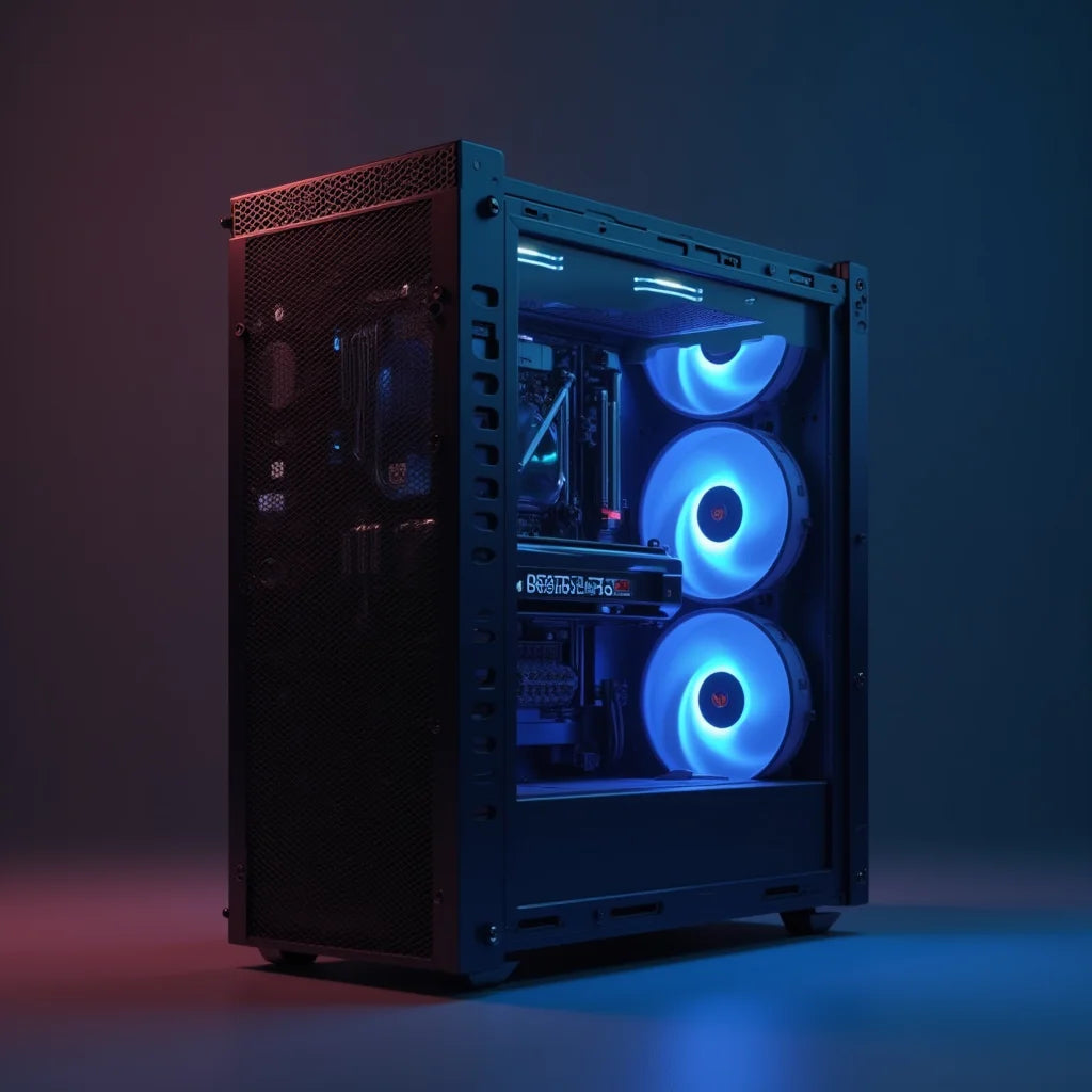Computer Cooling Station - העמדת קירור למחשב שיפור ביצועים ושמירה על רכיבים לאורך זמן