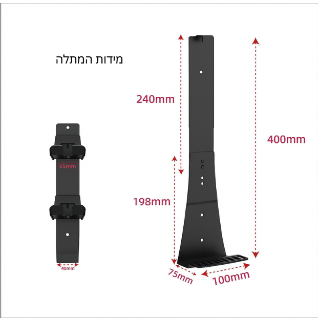 "מטורף!,סוף סוף סט-אפ נקי ומסודר" - מתלה איכותי ועמיד.
