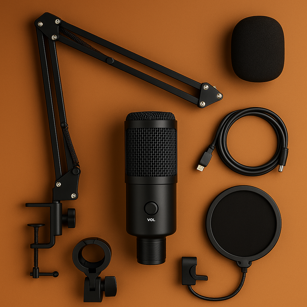 “הסאונד סוף־סוף מקצועי” — מיקרופון שמרגיש אולפן אמיתי