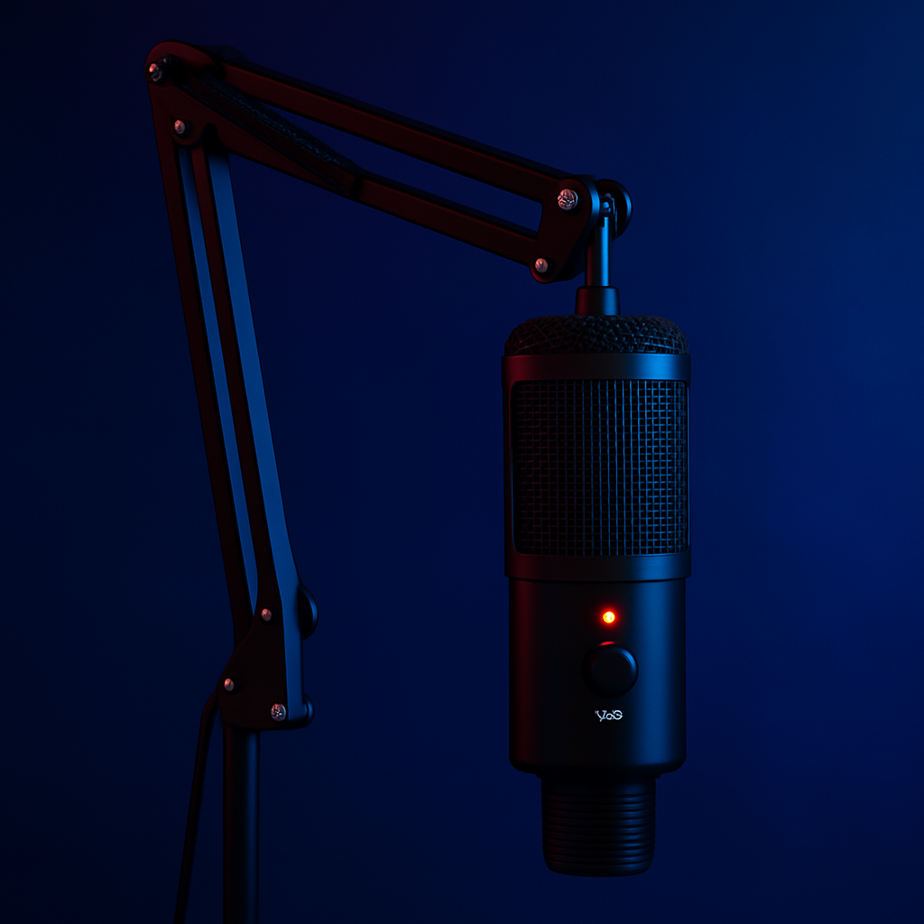 “הסאונד סוף־סוף מקצועי” — מיקרופון שמרגיש אולפן אמיתי