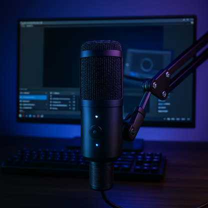 “הסאונד סוף־סוף מקצועי” — מיקרופון שמרגיש אולפן אמיתי