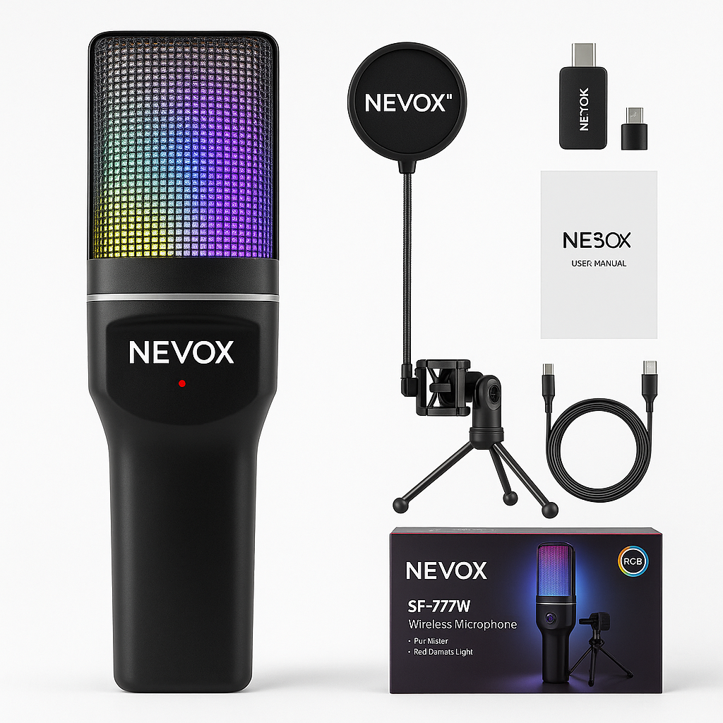 "סאונד מטורף, אין רעש" – מיקרופון גיימינג מקצועי