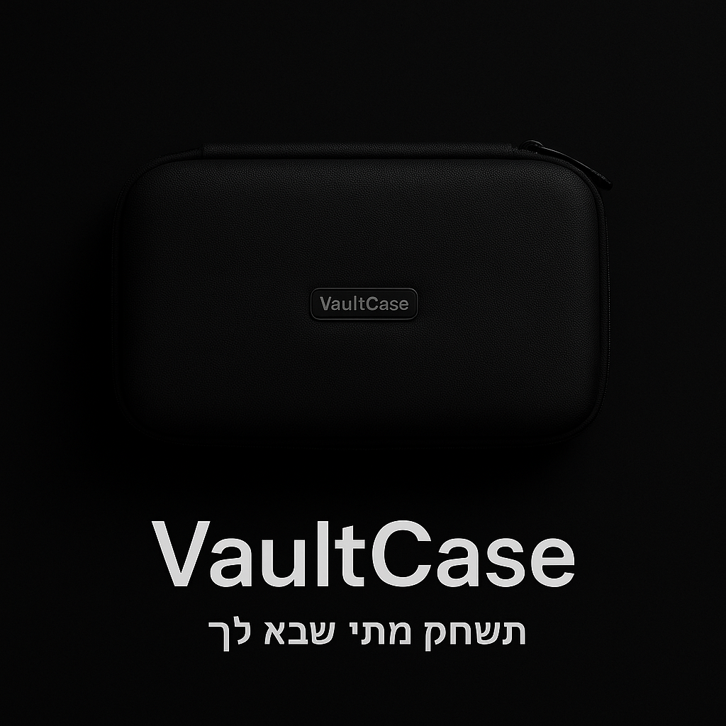 “ שקט נפשי מוחלט” – נרתיק לקונסולה איכותי שבאמת מגן.