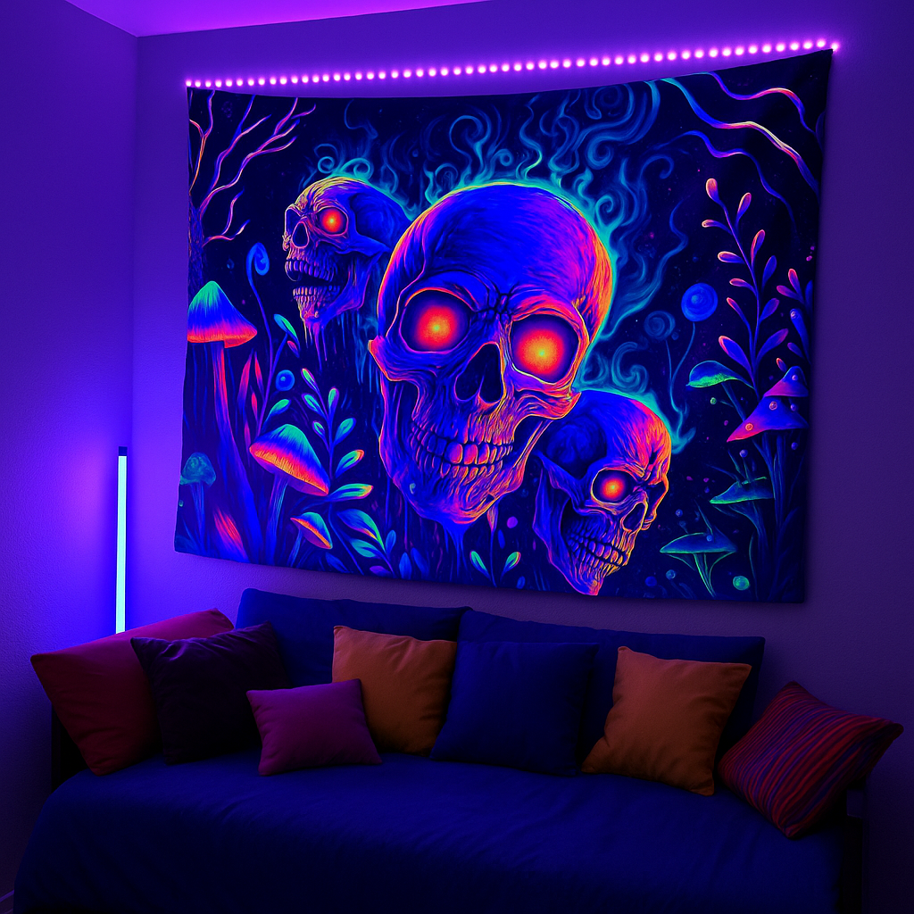 "החדר שלי התעורר לחיים" – עיצוב מטורף בלילה.