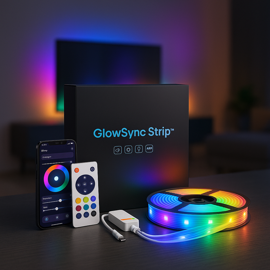 “שינה את כל החדר!”  תאורה חכמה שמוסיפה צבע, חיים ואווירה.