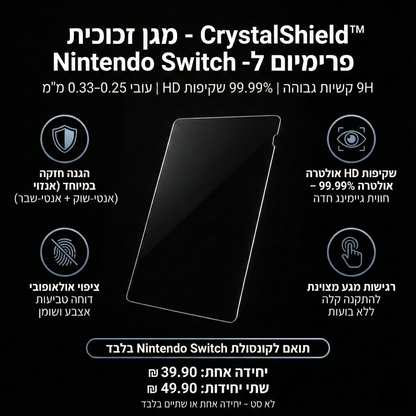 “נראה כמו מסך חדש” — שדרוג קטן, שינוי ענק.