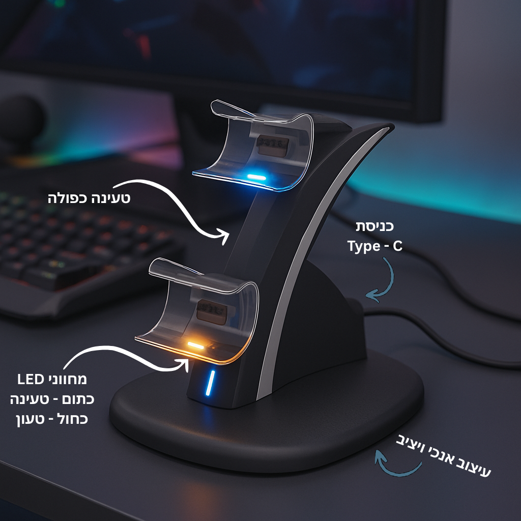 “הכי נוח שהיה לי” – מעמד טעינה קטן ונוח.